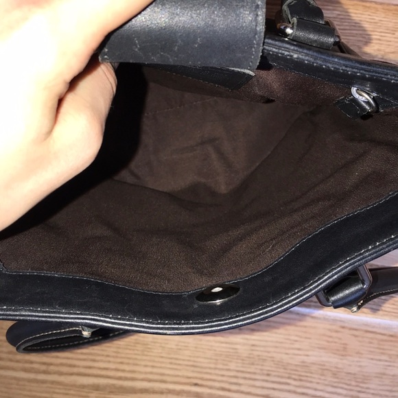 VINTAGE COACH leather shoulder bag - Picture 8 of 13